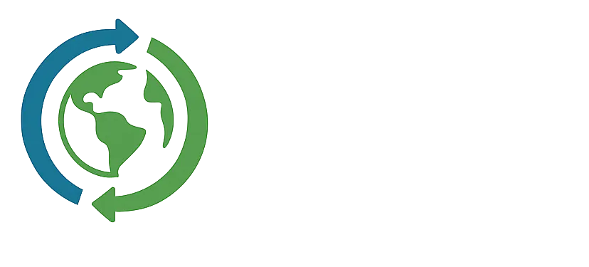Planet recycling logo